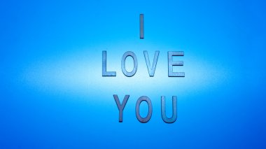 Artalan harfinde seviyorum mesaj