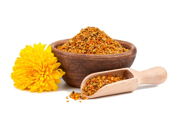 Honey pollen isolated — Stock Photo, Image