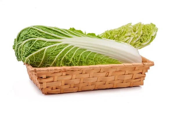 Chinese cabbage isolated — Stock Photo, Image