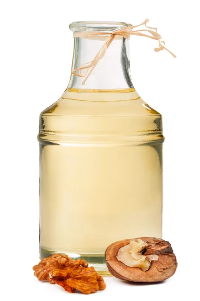 Walnut oil isolated — Stock Photo, Image