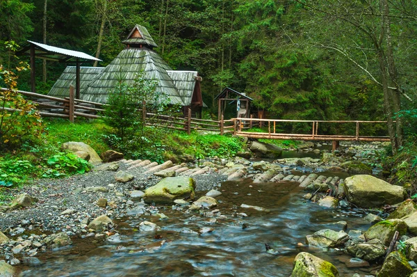 Maison dans bois — Photo