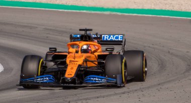 İspanya 'da bir yarış devresi.