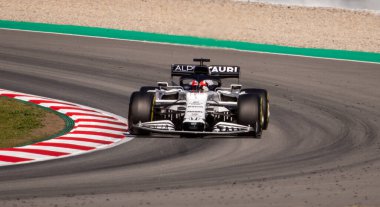 İspanya 'da bir yarış devresi.