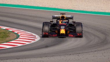 İspanya 'da bir yarış devresi.