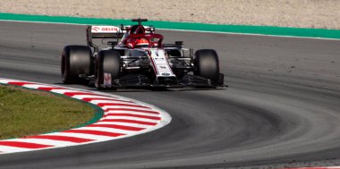 İspanya 'da bir yarış devresi.