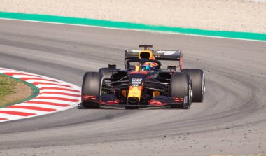 İspanya 'da bir yarış devresi.