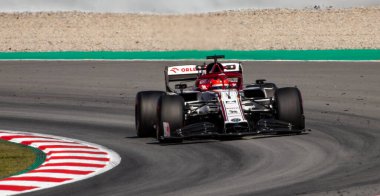 İspanya 'da bir yarış devresi.