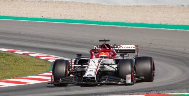 İspanya 'da bir yarış devresi.