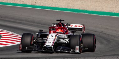 İspanya 'da bir yarış devresi.