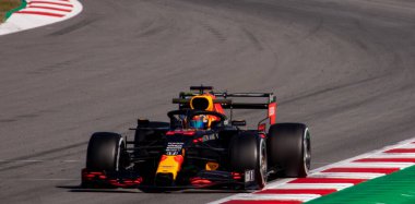 İspanya 'da bir yarış devresi.