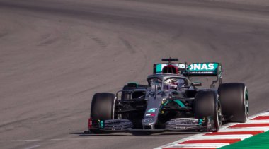 İspanya 'da bir yarış devresi.