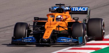 İspanya 'da bir yarış devresi.