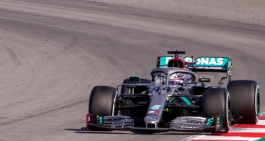 İspanya 'da bir yarış devresi.