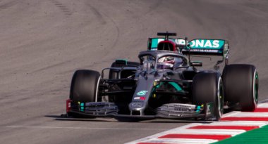 İspanya 'da bir yarış devresi.