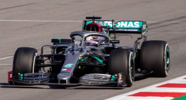 İspanya 'da bir yarış devresi.