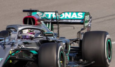 İspanya 'da bir yarış devresi.