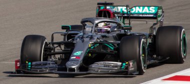 İspanya 'da bir yarış devresi.