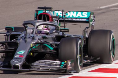 İspanya 'da bir yarış devresi.