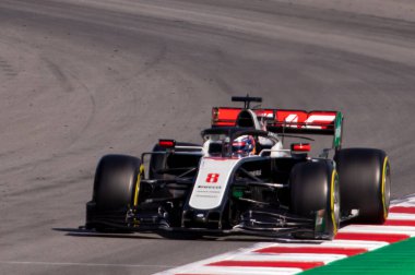 İspanya 'da bir yarış devresi.