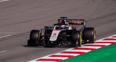 İspanya 'da bir yarış devresi.