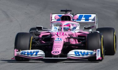 İspanya 'da bir yarış devresi.