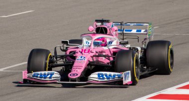 İspanya 'da bir yarış devresi.