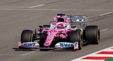 İspanya 'da bir yarış devresi.