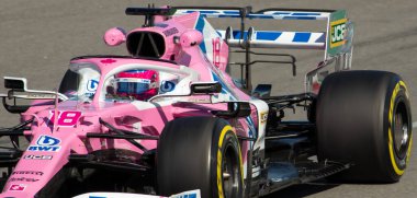 İspanya 'da bir yarış devresi.