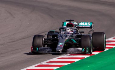 İspanya 'da bir yarış devresi.