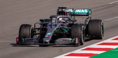 İspanya 'da bir yarış devresi.