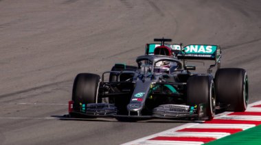 İspanya 'da bir yarış devresi.