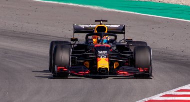 İspanya 'da bir yarış devresi.