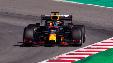 İspanya 'da bir yarış devresi.