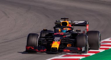 İspanya 'da bir yarış devresi.