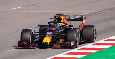 İspanya 'da bir yarış devresi.