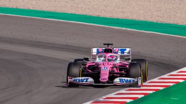 İspanya 'da bir yarış devresi.