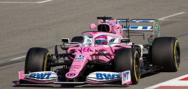 İspanya 'da bir yarış devresi.