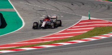 İspanya 'da bir yarış devresi.