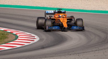 İspanya 'da bir yarış devresi.