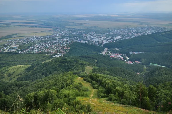 Belokurikha resort şehir görünümünü