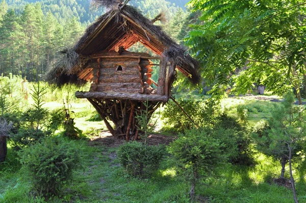 De hut of Baba Yaga — Stockfoto