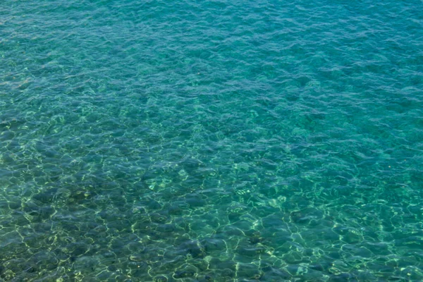 Doğal Arka Plan Mavi Deniz Suyunun Manzarası Yunanistan — Stok fotoğraf