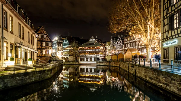 Kerstmis in weinig Frankrijk — Stockfoto