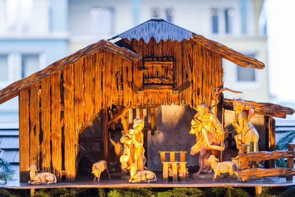 Little Nativity Scene — Stock Photo, Image