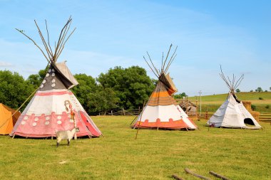 Kızılderili çadırları, teepee, Kızılderili çadırı