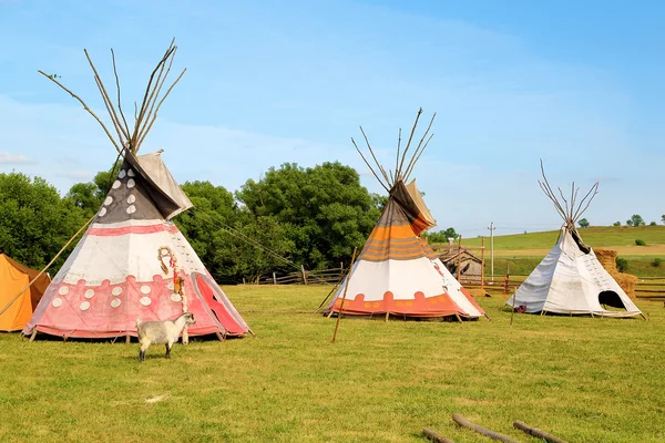 Kızılderili çadırları, teepee, Kızılderili çadırı