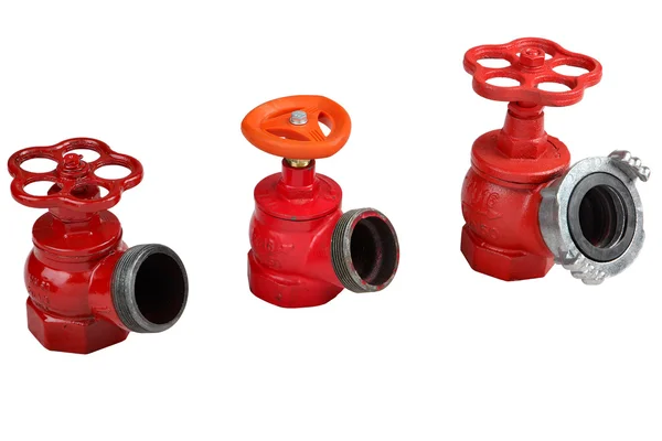 Valves hydrant fire hose connection of — Stock Photo, Image