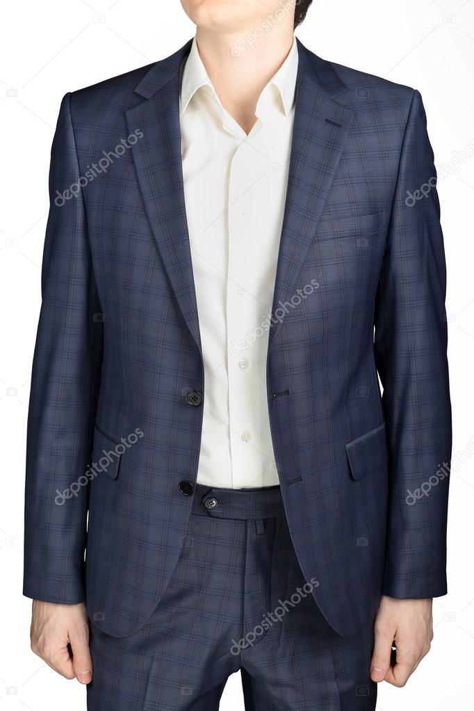 blue wedding dress men