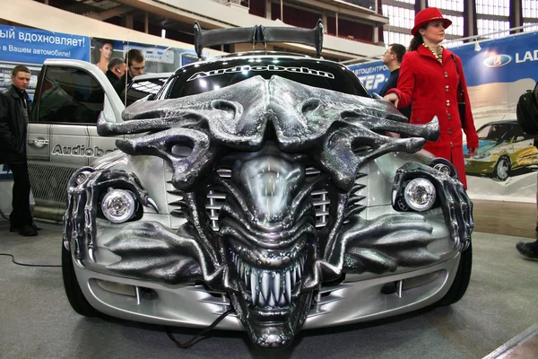 Car tuned style the movie Aliens in Motor Show. Stock Image