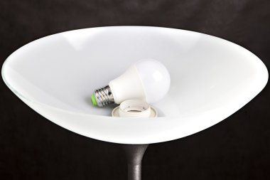 Enerji tasarruflu Led ampul Abajur zemin lamba olduğunu.
